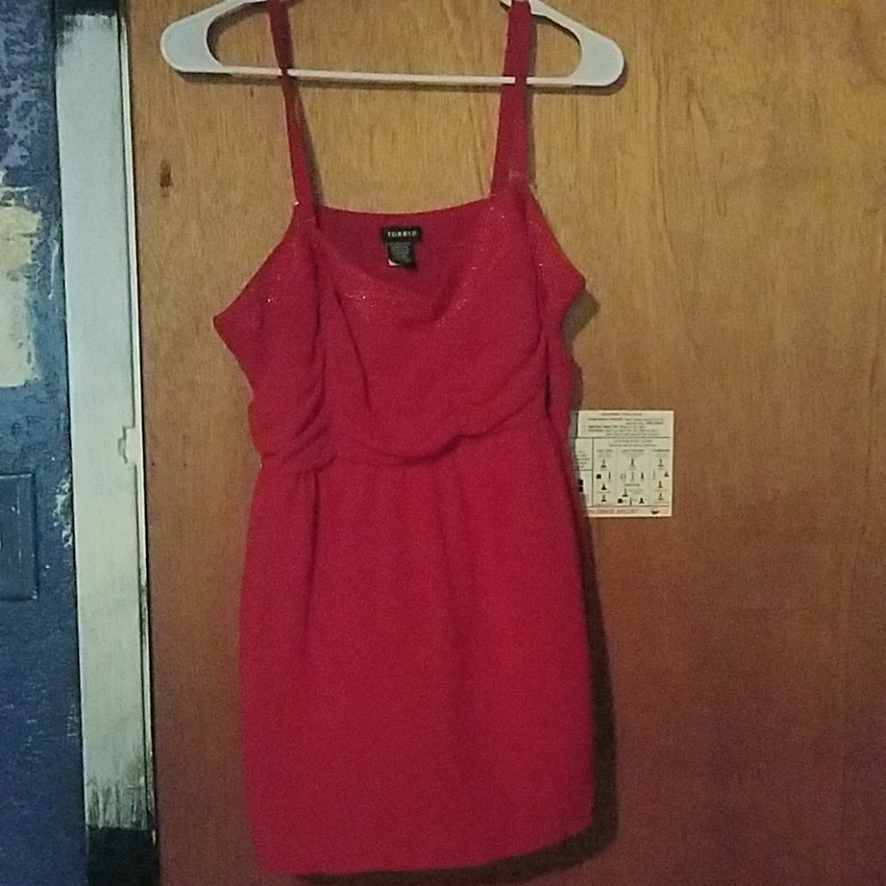 Red Top Size 2 Torrid Worn twice only